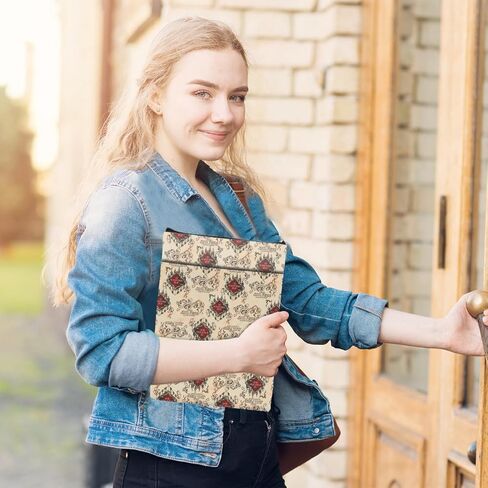 Magic Stuff Wizard Map Book Sleeve Book Cover Book Lovers Gifts Book Club Gifts Wizard Book Protector Book Gifts for Readers Women Her Magic Movie Fans Bibliophile Mom Graduation Birthday Gifts in Kuwait