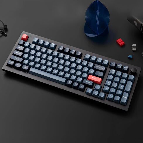 Keychron V5 Max Custom Wireless Mechanical Gaming Keyboard with Number Pad, 96% Layout QMK/VIA 2.4 GHz/Bluetooth 5.1/Wired, RGB Backlit Hot-Swappable Gateron Banana Switch for Mac Windows Linux in Saudi Arabia