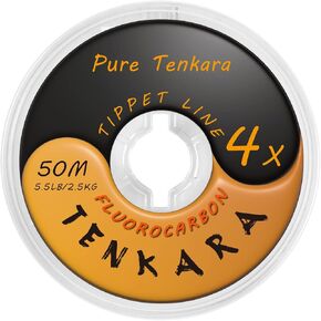 Fly Fishing Tenkara Fluorocarbon Tippet Lines Freshwater Clear