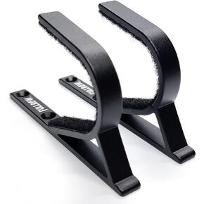 Gun Rack Wall Mount, Horizontal Gun Racks for Wall, Durable Aluminum Shotgun Hangers for Storing Rifles, Shotguns and Bows, Hang Most of Firearms on Gun Wall