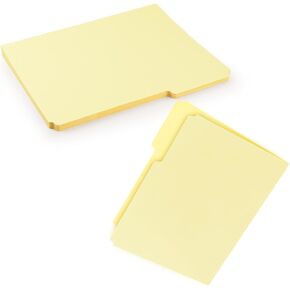 Lineco Archival Legal Size File Folders. Organize Important Documents, Prints, Photos. 9.5" x 14.75" with 1/3-Cut Tab, Acid-Free, Lignin-Free Light Tan 10 Pt. Perma/Dur Folder Stock. Pack of 25