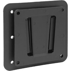VIVO Anti-Rust Sturdy Plastic Polymer RV TV Mount for up to 43 inch Screens, VESA 100x100mm Mounting Pattern, Holds up to 30 lbs, Wall Bracket for Camping, Food Truck, Movie Night, Black, Mount-VWRV1