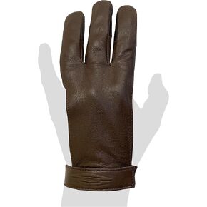 Mens Protective,military Shooting;glove, Brown, Small US