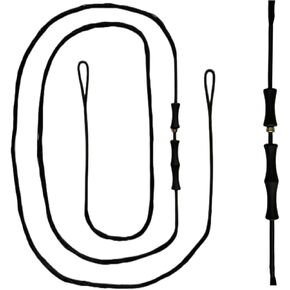DEERACE Traditional Recurve Bow String and Bowstring Finger Savers Set, Dacron Bow String with Finger Guard