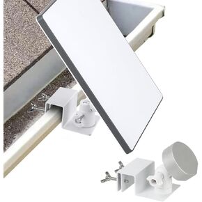 Starlink Mini Gutter Mount, Weatherproof Gutter Mount with Universal Screw Adapter for Starlink Mini(Starlink Mini Gutter Mount)