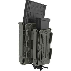 KRYDEX Mag Pouch 5.56mm 7.62mm مجلة الحقيبة + 9mm .45 مسدس ماج الحقيبة كومبو