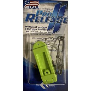 Big C Tackle Pro Release II Downrigger Release Clip (Chartreuse)
