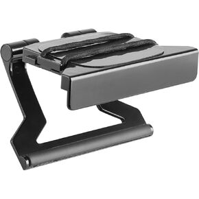 رف علوي للتلفزيون من WALI، حامل تثبيت بمشبك قابل للتعديل مقاس 5 × 5 بوصة لأجهزة البث وصناديق الوسائط ومكبرات الصوت وديكور المنزل (TSH003)، عبوة واحدة، أسود in Kuwait