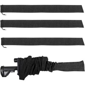 8-Pack/4-Pack Gun Sock Silicone Treated Rifle Socks 52" Anti-Rust Tactical Outdoor Shooting Hunting Sack Storage Bag
