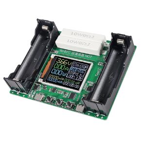 1PACK 18650 Lithium Battery Capacity Tester Module MAh MWh Digital Battery Power Detector Module 18650 Battery Tester Type-C