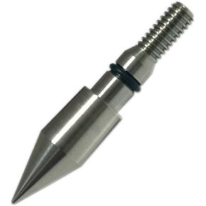 100 Grain Archery Field Points Stainless Steel Arrow Bullt ponts with Arrow Pedesta for Target Practice (12 Pack) by Yeseje