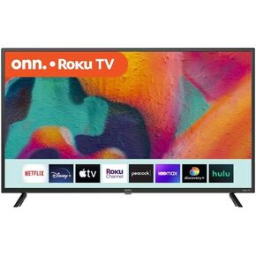ONN 40-Inch Class FHD 1080p Smart LED TV 60Hz Refresh Rate HDMI USB Compatible with Alexa & Google Assistant 100097810 (Renewed)