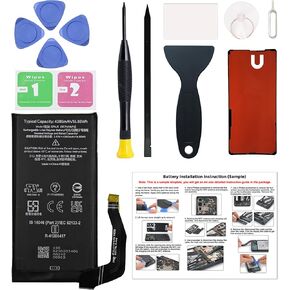 New Upgraded Battery for Pixel 7A, GP5JE Replacement Battery Compatible with Pixel 7A GWKK3, GHL1X, G0DZQ, G82U8, with Repair Tools & Instruction
