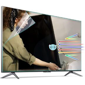 Anti Glare TV Screen Protector Film for 43 inch,Anti Glare Film for TV 43 Inch,Anti Blue Light UV Filter,TV Glare Shield/Scratch-Resistant