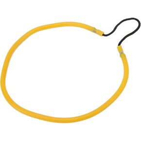Alomejor Shooting Pole Spear Sling Easy Install Fishing Spear Band for Replacement (Yellow)