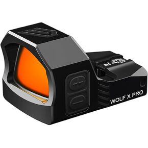 Cyelee Wolf X PRO Multi-Reticle Duty Red Dot for RMR/507C Footprint - 2 MOA Dot & 26 MOA Circle with Motion Deactivated Standby(Similiar to Shake Awake)