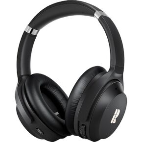 Bluetooth Headphones, Premium Active Noise Cancelling Wireless Headphones Over Ear, 50H Playtime, Hi-Res Audio, Deep Bass, Memory Foam Ear Cups for Travel, Home Office