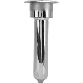 Stainless Steel Rod Cup Holder, 2 in 1 Boat Fishing Rod Cup Holder, 280mm Open Round Top, 0 15 30 Rod Cup Holder, for Yacht Ship