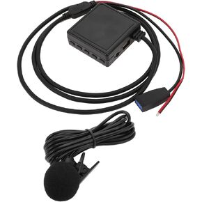Stereo Radio Harness for BMW E39 E46 E53 Convenient Bluetooth AUX Adapter Music Cable Microphone Handsfree 1 Set