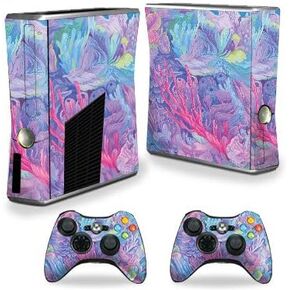 MightySkins Skin Compatible with Xbox 360 S Console - Dreamy Reef | Protective, Durable, and Unique Vinyl Decal wrap Cover | Easy to Apply, Remove, and Change Styles | Made in The USA