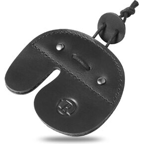 Ringsun Leather Archery Finger Tabs,Handmade Archery Finger Guard for Shooting Practice Gear, Recurve Bow Fingers Tab