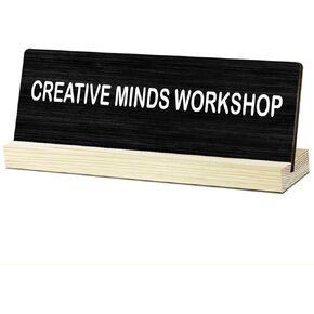 Funny Office Wood Plaque With Wooden Stand Sign Desk Decor - Just to Clarify Sign, Sarcastic Work Signs Team Gifts for Coworkers Boss Leader, Cubicle Decor - 26