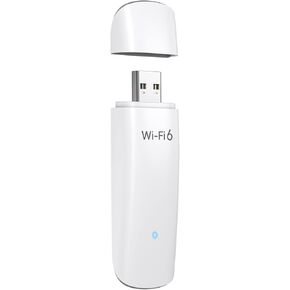 BrosTrend AX1800 WiFi 6 Linux Compatible WiFi Adapter for PC and Raspberry Pi 2+, USB WiFi Adapter Linux for Ubuntu, Mint, Debian, Kubuntu, Mate, Zorin, PureOS, Windows 11/10 WiFi Dongle Dual Band