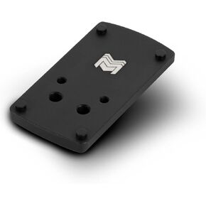 Monstrum Dovetail Red Dot Mounting Plate for Glock Pistols | for Non-MOS Version Glocks | Compatible with Glock 17 19 20 21 22 23 34 35 40 41 45 47