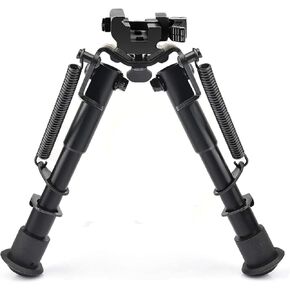 CVLIFE Rifle Bipod, 6-9 Inches Picatinny Bipod with Quick Release Adapter