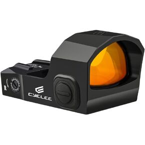 Cyelee Larger Lens Shake Awake Red Dot Sight for Pistol, Micro 3 MOA Reflex Sight for Doctor Cut(Calf X1)