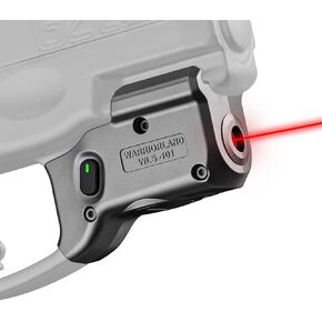 WARRIORLAND Red Laser Sight Tailored Fit Taurus G2C /G3C / PT111 Millennium G2 / PT140, Ultra Compact G2C Beam Sight, Gun Sight with Ambidextrous On/Off Switch & Power Indicator, WLS-101