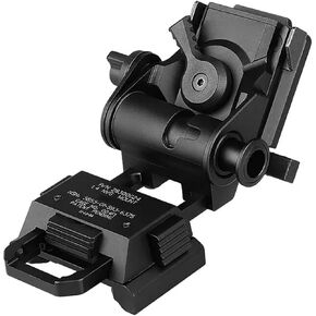 L4 G24 Mount PVS-18 Machined Low Profile Breakaway Metal Night Vision Dovetail Base Helmet Adapter- Helmet Mount for Enhanced Vision and Versatile Equipment Compatibility