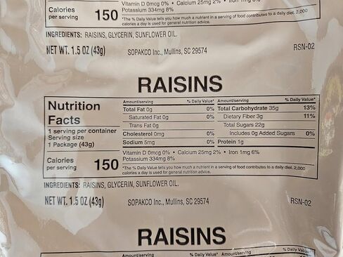 Halal MRE (Meal Ready to Eat), Authentic USGI Military Ration - Certified Halal Ration: Includes Entree, Snacks, Dessert, Drink Mix, Utensils, Condiments and Flameless Ration Heater - Approximately 1250 Calories. (Chicken and Vegetables) in Saudi Arabia