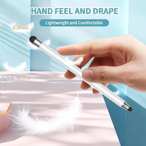 Stylus Pens for Touch Screens, Compatible with All Capacitive Touch Screens,High Sensitivity & Precision Rubber Tips (8pcs-Corlorful) in Saudi Arabia