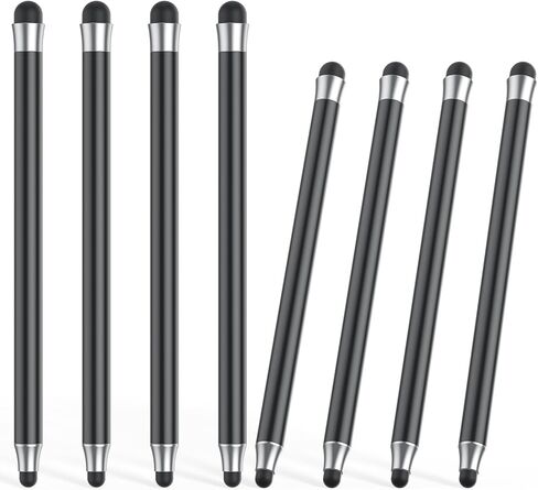 Stylus Pens for Touch Screens, Compatible with All Capacitive Touch Screens,High Sensitivity & Precision Rubber Tips (8pcs-Corlorful) in Saudi Arabia