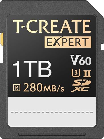 TEAMGROUP T-Create Expert 128GB SD Card UHS-II SDXC U3 V90 Read Speed up to 300MB/s, Supports 8K and 4K Videography Compatible with Canon Sony Nikon Panasonic Olympus Digital Camera TTCSDX128GIIV9001 in Saudi Arabia