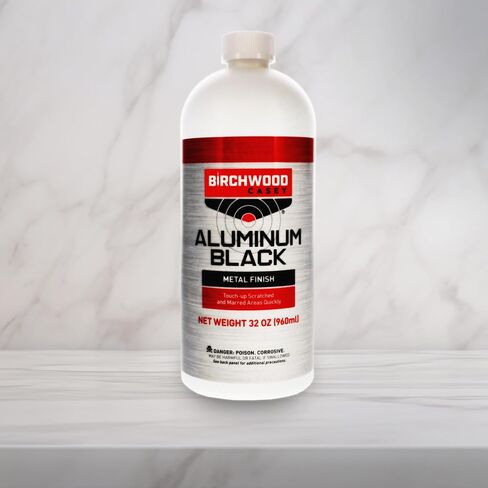 Birchwood Casey Fast-Drying Fast-Acting Aluminum Black Metal Finish for Restoring Scratched and Marred Areas, Gun Cleaning in Saudi Arabia