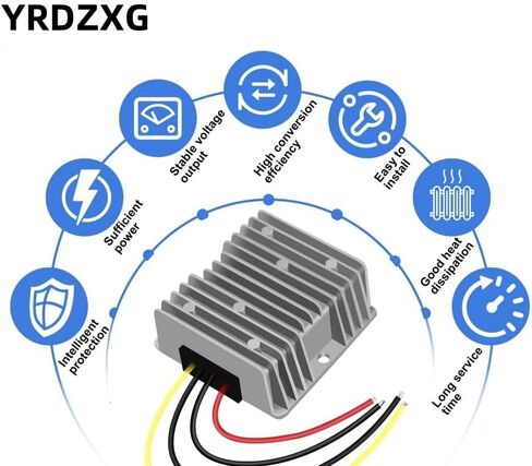 10A 12V to 24V 240W DC Step-Up Converter, Regulator, Boost Converter, for LED Club Car Light Bar, IP68 Waterproof Power Module in Saudi Arabia