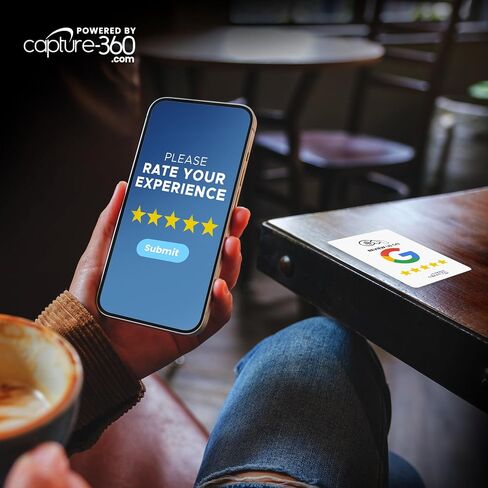 بطاقة NFC Business Google Review Tap، بدون تلامس، تعزز تحسين محركات البحث، وتوفر الوقت، سهلة الاستخدام، قابلة لإعادة الاستخدام، تعزز التواجد عبر الإنترنت وتشجع تعليقات الأعمال - حزمة من 3 قطع، أرجواني in Kuwait
