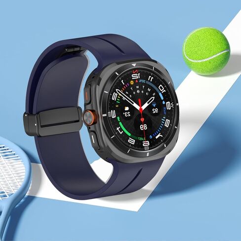 Baaletc Sport Band for Samsung Galaxy Watch Ultra 7 Bands 47mm, Soft Silicone Sport Magnetic Band for Galaxy Ultra 7 Watch Band for Men Women in Saudi Arabia