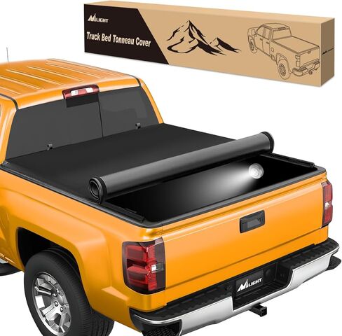 Nilight Truck Bed Tonneau Cover Soft Tri-fold Compatible with 1999-2006 Chevy Silverado/GMC Sierra 1500 2500 HD 3500 HD-6.6ft Truck Bed Cover in Saudi Arabia