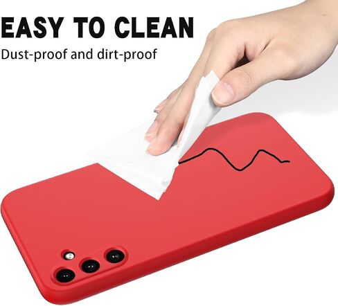 Liquid Silicone Anti-Fingerprint Case Compatible with Gabb Phone 4PRO, Anti-Stain Cover Soft Microfiber Lining | Compatible with Gabb Phone 4 PRO Cover Anti-Scratch [Lens Protect] Case- Pink in Saudi Arabia