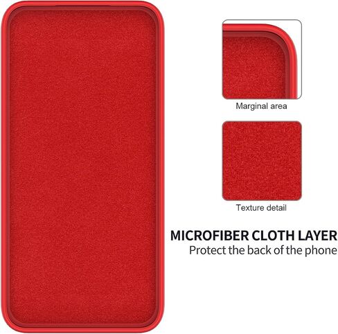 Liquid Silicone Anti-Fingerprint Case Compatible with Gabb Phone 4PRO, Anti-Stain Cover Soft Microfiber Lining | Compatible with Gabb Phone 4 PRO Cover Anti-Scratch [Lens Protect] Case- Pink in Saudi Arabia