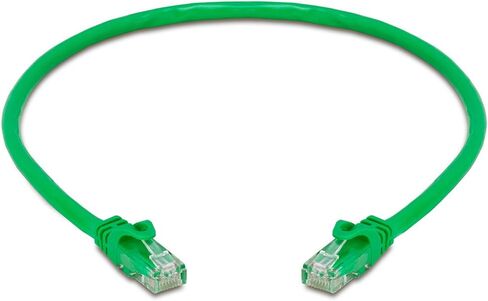 كابل إيثرنت Cat 6 بطول 1.5 قدم، كابل تصحيح Cat6 بسرعة 10 جيجابت في الثانية، كابل شبكة 550 ميجا هرتز، موصلات RJ45، متوافق مع كمبيوتر الألعاب، الكمبيوتر المحمول، المودم، جهاز التوجيه، HDTV، وحدة تحكم الألعاب - أزرق in Kuwait