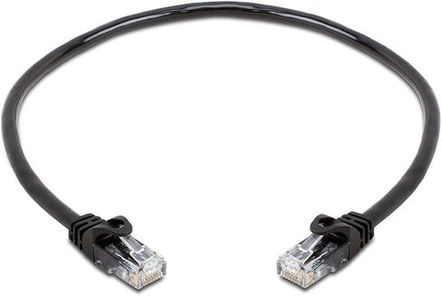 Cat 6 Ethernet Cable 1.5 ft, Cat6 Patch Cables 10Gbps LAN Cable, 550MHz Network Cable, RJ45 Connectors, Compatible with Gaming Computer, Laptop, Modem, Router, HDTV, Gaming Console - Blue in Saudi Arabia