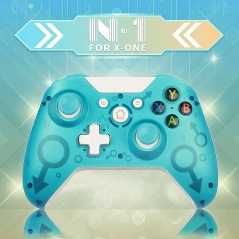 وحدة تحكم Sehawei اللاسلكية لجهاز Xbox One PC Gamepad مع محول لاسلكي 2.4 جيجا هرتز، لأجهزة Xbox One/One S/One X/One Elite/Xbox Series X/PS3 /Windows 7/8/10 (أخضر) in Kuwait