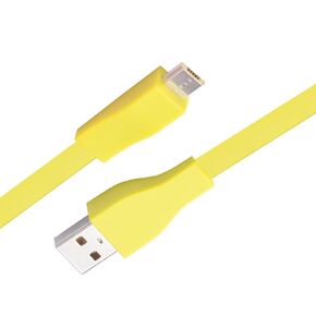Replacement UE Boom Charger Cable Power Cord Compatible with UE Boom Boom2 Megaboom Wonderboom Miniboom Ultimate Ears Roll Speaker (Yellow, 3.9FT)
