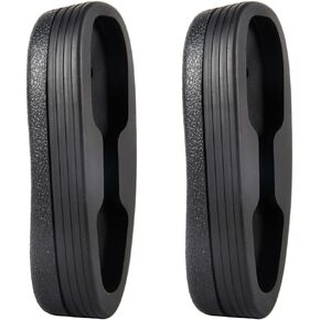 2-Packs Rubber Combat Butt Pad Snap-On Recoil Pad for 6-Position Adjustable Stocks