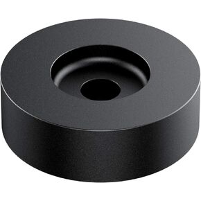 DIGITNOW 45 RPM Adapter, for 7 Inch Vinyl Record Players and Technics Turntables, Solid Aluminum Dome 45 Adapter (Black