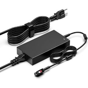 180W 19.5V 9.23A Gaming Laptop Charger Fit for ASUS ROG G750JM, G751JM, G750JS, G752VT, G752VL, GL502VT, G75VW, G75VX AC Power Adapter (5.5X2.5mm)